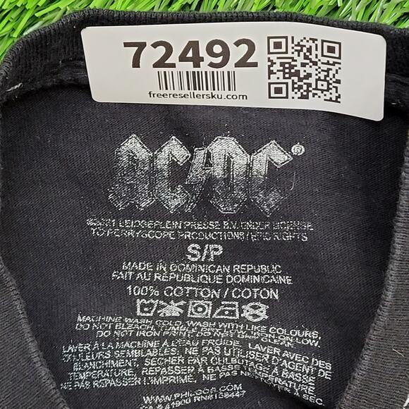 ACDC Tie-Dye Shirt Womens Small 19x25 Ombre - Picture 8 of 12